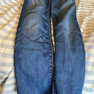 Hudson frayed ankle crop